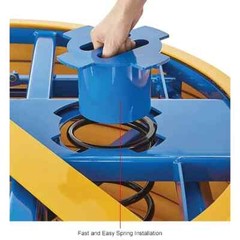 NEW! Spring-Actuated Pallet Carousel Skid Positioner with Bellows Package!!