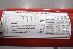 THERN A1976, A7261C SERIES 5124 PORTABLE DAVIT CRANE BOOM PARTIAL ASSEMBLY
