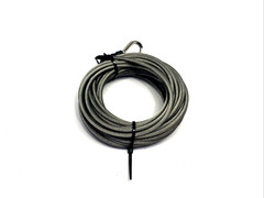 Indeva D213516685 Liftronic Hoist Rope Steel Cable 3.2mm Dia. 7m/23FT Length