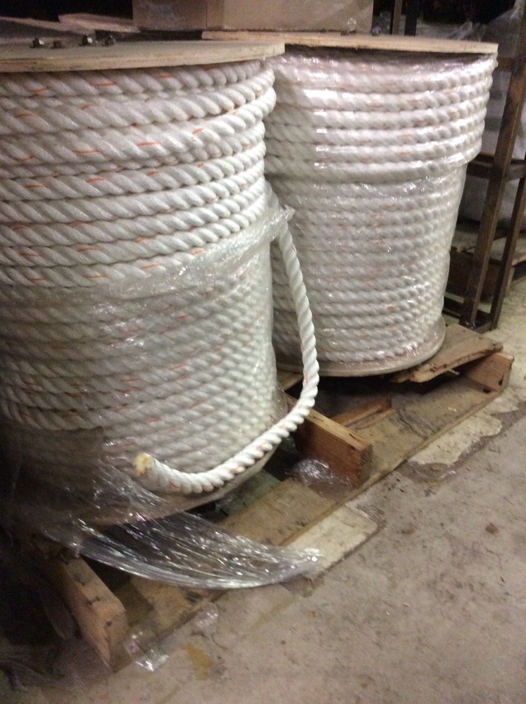 Rope 1″ x 600′ Polydac Poly Dacron Combo MTC Dock Line and Anchor Climbing Rope