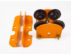 Electric Hoist Hand-pushed Six-wheel Lifting Crane Single-track Pulley Block