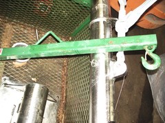 Thern ATLAS 4WP2 2000 POUND WALL MOUNT STAINLESS STEEL CRANE 115 VOLT