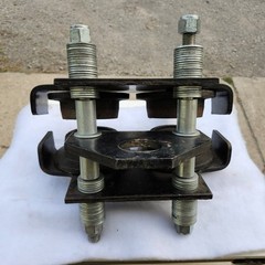 Little Mule (CM) 2 Ton Hoist Beam Push-Pull Trolley LMTD-4000 USA Used Excellent