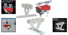 8 Wheel Hoist Trolley with Rollers – Easy Installation & High Strength