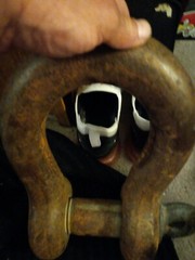 2 ” Steel Screw In Crosby Shackle / Clevis for crane work good home grown fun