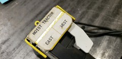 Knight GM 2-Thumb Button, 1-Trigger, 3 x 5-Pin Electric Hand Control. lot#2