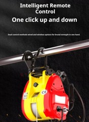 Electric Home Small Lift Remote Control Portable Electric Hoist Hoist Winch