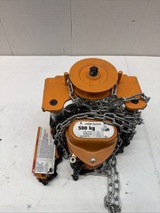Vestil 500 KG Low Headroom Chain Hoist Trolley LOW-1G 1000 LBS – NOB NEW!