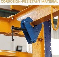 Vertical Beam Clamp 2200lbs 1 Ton Working Load Limit