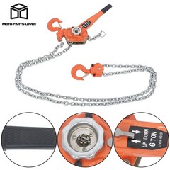 6T/13200LBS G80 Ratchet Hoist 10ft Lifter Alloy Steel Lever Block Chain Hoist