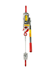 Lug-All 3000-10 Industrial-Grade Cable Come Along Ratchet Winch Hoist, 1/Pack