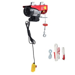 Electric Hoist 1760lbs Crane Winch with Wired Remote Control 1350W 110V