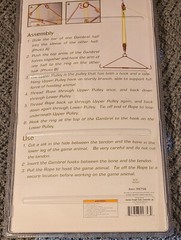 Rugged Gear 440 lb Gambrel and Pulley Hoist New In Original Packaging