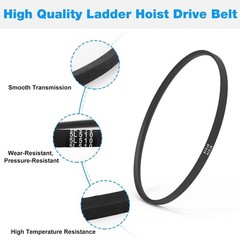 Replacement TranzSporter Ladder Hoist Drive Belt for TP250 & TP400 Models
