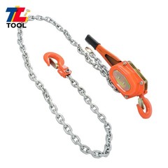 3Ton/6600lbs Capacity Manual Lever Block Chain Hoist10ft G80 Chain Wrench Hoist