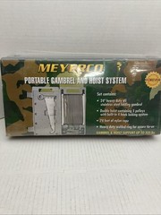 Vintage Meyerco portable Gambrill and hoist system hoist up to 500 pounds