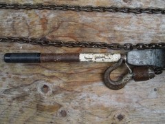 Pre-Owned YALE/EATON 3/4 Ton Ratchet Lever Hoist/Come-a-long 6′ Ft of Lift Chain