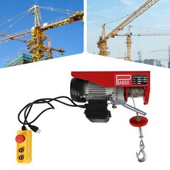 PA800 110V Electric Hoist 800kg/400kg Crane Winch With Wired Remote
