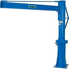 NEW! Multi-Station Transportable Jib Crane JIB-P-10-6-6 – 6’H x 6′ Span!!