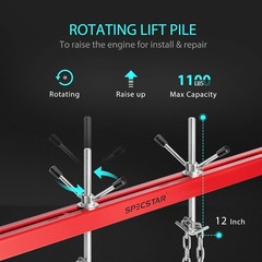 SPECSTAR 1100 lb Engine Support Bar Transmission Hoist