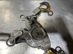 Lug-All Hoist Lincoln Precision Model 2 Spec 1500lb Single Rig 3000lb Double Rig