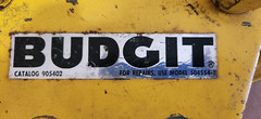 BUDGIT #905402 1 TON TROLLEY FOR STANDARD I-BEAMS