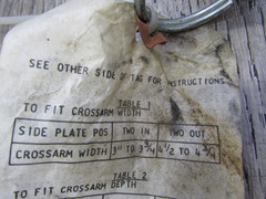 Hoist Support CROSS Arm Swing Holder 750LBS AT 30DEG TILT *LOOK*