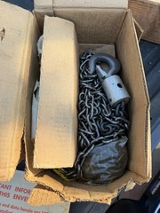 Vtg CM CYCLONE SERIES 64622 MANUAL HAND CHAIN HOIST 1/2 TON CAPACITY Model S