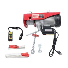 Mini Electric Hoist PA800 1760lbs 110V 1350W 328ft/100m Wireless Remote Control