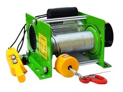 Electric Hoist Winch 220V Wireless Control Home Use Lifting Crane Small Crane
