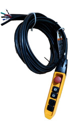 HARRINGTON ER2M HOIST 12 FT CABLE PENDANT 4 BUTTON 172839-001 WITHOUT CABLE PLUG