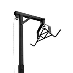 Vehicle-Mounted Truck Deer Hoist 600 lbs Adjustable 74–102 In Black/Silver