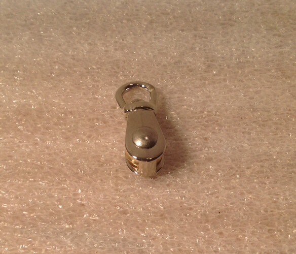 National Hardware 3201BC 1/2″ Swivel Single Pulley in Nickel