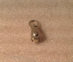 National Hardware 3201BC 1/2″ Swivel Single Pulley in Nickel