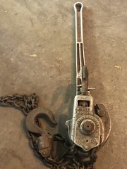 Coffing Hoist 3/4 Ton Chain Hoist Model MA-15. 6’ chain length