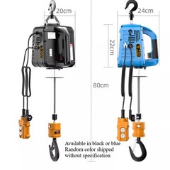 Portable Wireless Remote-Controlled Electric Hoist 220V Suspended Crane Home Use