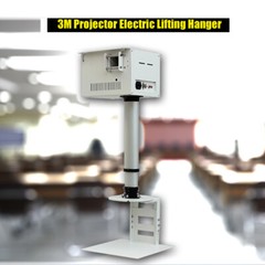 3M Projector Electric Lifting Hanger Remote Control Projector Telescopic Pole