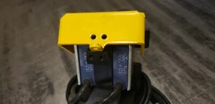 Knight GM 2-Thumb 1-Trigger, 5-Pin Electric Hand Control. MISSING 2-COVER SCREWS