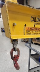 USED ** CALDWELL MODEL 17 ADJUSTABLE LIFTING BEAM – 2 TON CAPACITY – 17-2-6