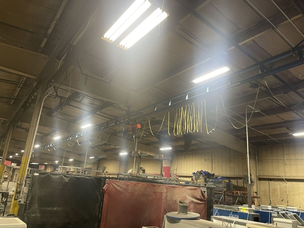 Mono-Rail Crane, Gorbel, 1/2 Ton CAP, 60FT (Ready to Ship!)