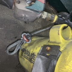 Balance Air Hoist, #BW015080, 150lb, pre-owned, (HEHI-1702)