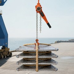 1650LBS 3/4 Ton 10ft Lever Block Chain Hoist Ratchet Type Come Along Puller