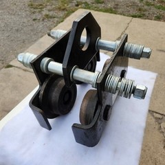 Little Mule (CM) 2 Ton Hoist Beam Push-Pull Trolley LMTD-4000 USA Used Excellent