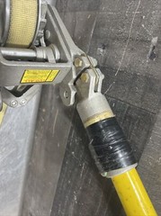 Lug-All Hoist Lincoln Precision 1500lb Single Rig 3000lb Double Rig. Needs Hook
