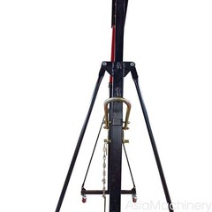 Steel Gantry Crane 1 Ton Portable Adjustable Shop Lift 2000lb Load Cap AGT