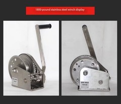 Stainless Steel Bidirectional Self-Locking Compact Household Winch Manual Hoiste