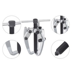 2.5″ 3-Jaw Gear Puller for Bearings Pulleys Remove High Carbon Steel