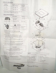 ***NEW*** P&H MORRIS 221352001 GEARED ROTARY CRANE LIMIT SWITCH 108:1 2-NO 2-N.C