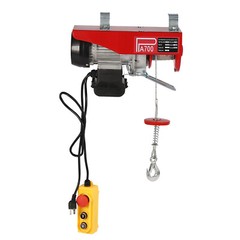 1543lbs Overhead Electric Hoist Crane Lift Garage Winch with Remote 110V US