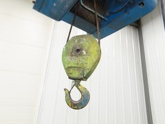 Shaw-Box 80L02025S16 Yale LiftTech Electric Cable Hoist 1 Ton 20′ Lift 16FPM 3Ph